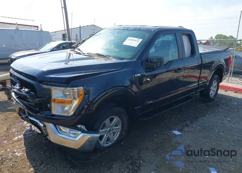 2021 Ford F-150 Xl z USA, uszkodzony, nr VIN 1FTEX1EP3MFC93375